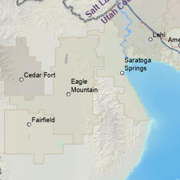 Utah County Zoning Map Utah County Zoning Map